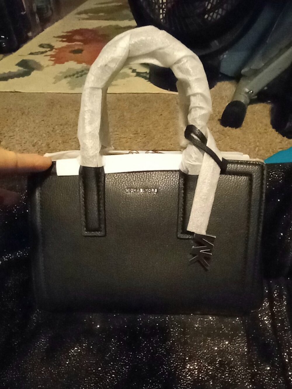 Michael Kors Laila Satchel   New With Tags